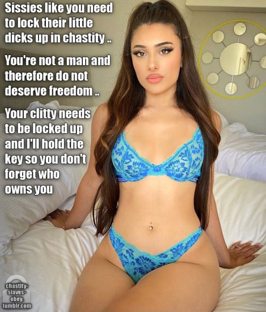 Hey can you do a sissy femdom caption?