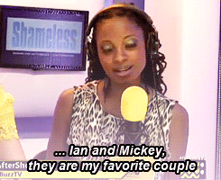 lesjouetsdudestin:  Reigning monarch of the Ian x Mickey fandom Shanola Hampton (x)
