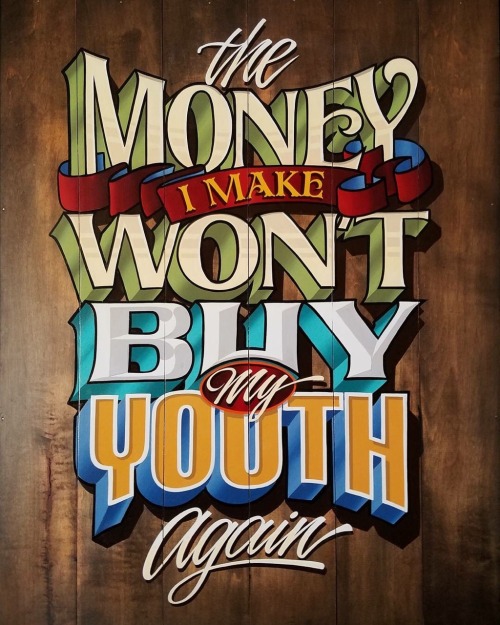 Typeverything.com“The money I make won&rsquo;t buy my youth again” by John King Lett