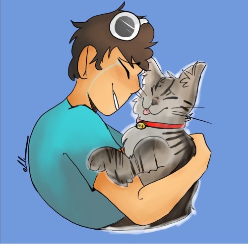 A Tribute To Georges Cat, Luca, Who Sadly Passed Away At The First Year Of His Life. 