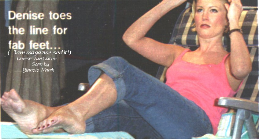 barefeetofthefamous:  Denise Van Outen