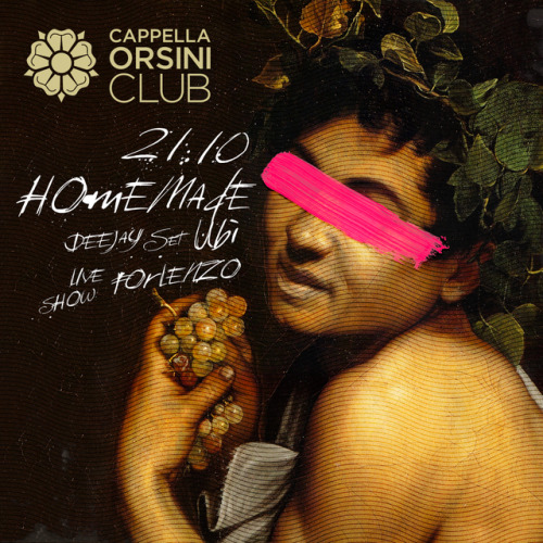 crea-tivi: Graphic design  Cliente Cappella Orsini Club  Studiocreativi  Roma