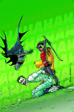 superheroic99:  Batman and Robin #13 cover by Frank Quitely.