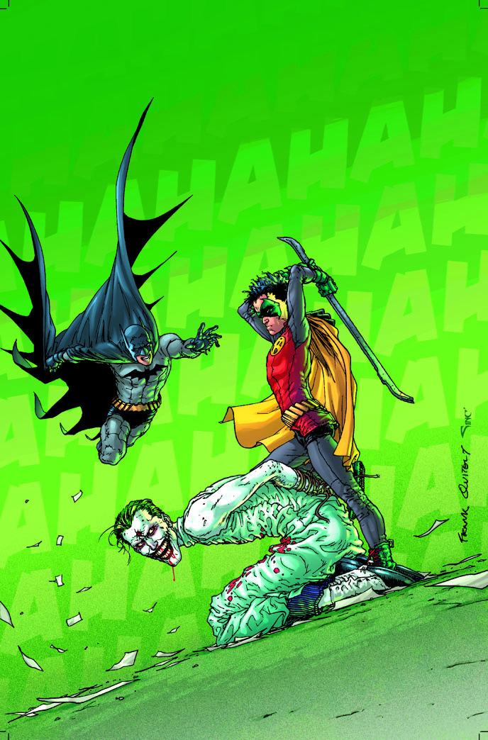 league-of-extraordinarycomics:Robin vs Joker by Frank Quitely