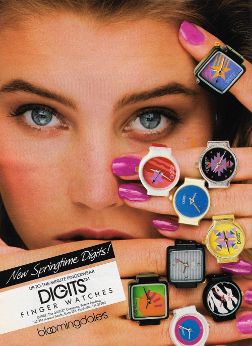 randomitemdrop:   justseventeen:  June 1988. ‘Up-to-the-minute fingerwear.’  Item: Ring of Time (many colors and designs available). For every punch landed, the target magically ages a number of seasons equal to the damage dealt (four seasons in a