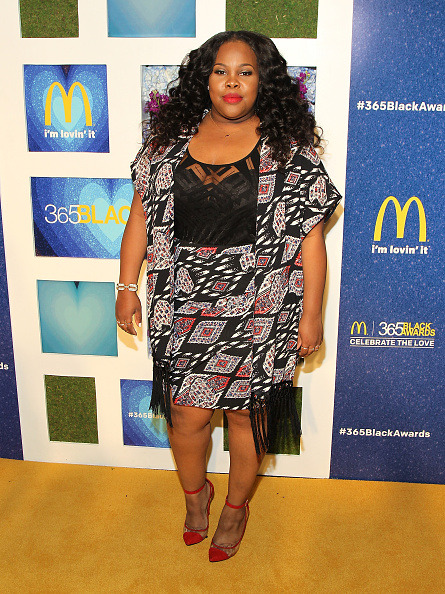 Actress Amber Riley attends the 2015 365 Black Awards at Ernest N. Morial Convention Center on July 