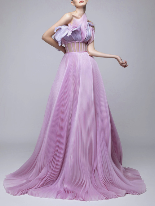 chandelyer:Sara Mrad  “La Vie Est Une Poesie” spring 2021 couture