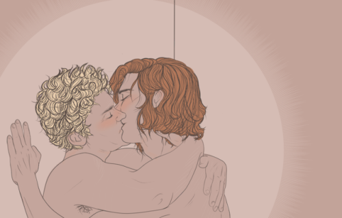 drawlight: [Full NSFW image on ao3 in the collection: as beautiful to me as lightning.]This magic mo