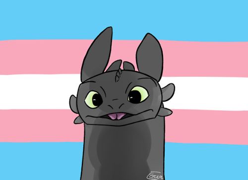 erensilverlink:HAPPY PRIDE EVERYONE! Adorable toothless for pride month. I’m sorry I didn’t add more