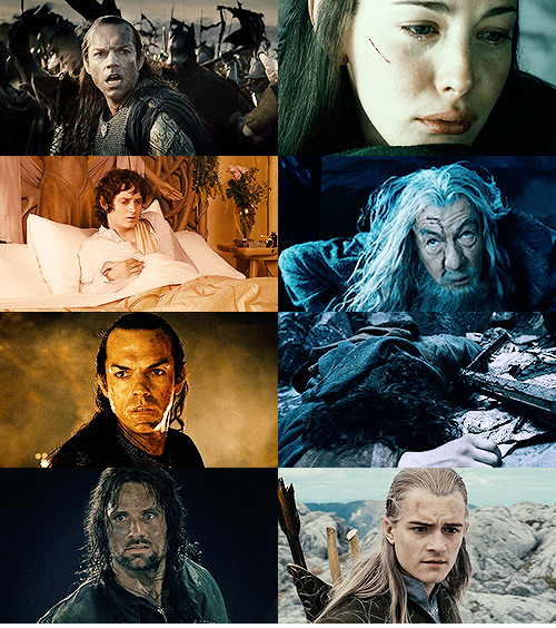 the-writers-ramblings:Lord of the Rings↳ bruised + battered | Fellowship of the Ring