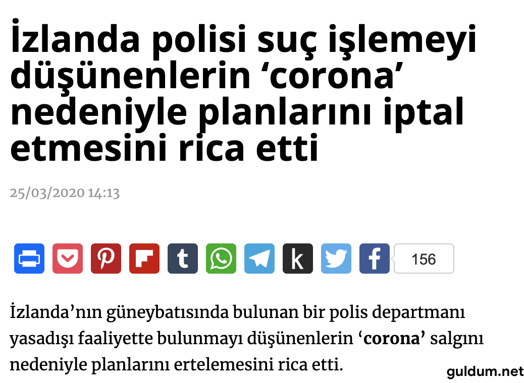 İzlanda polisi suç...