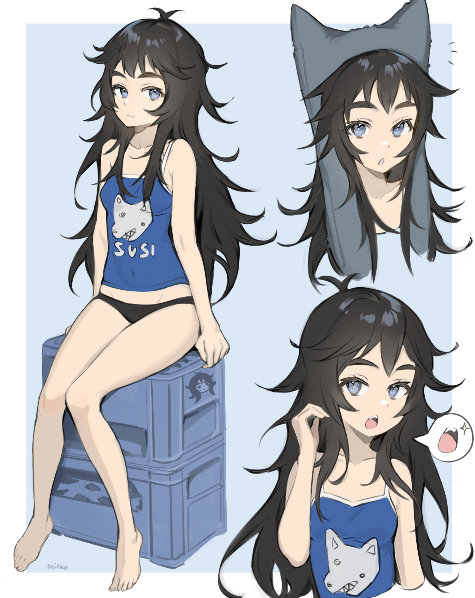 milkayart:new oc, siska