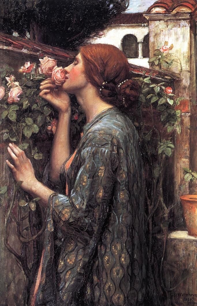 midnight-summerx:  The Soul of the Rose - John William Waterhouse