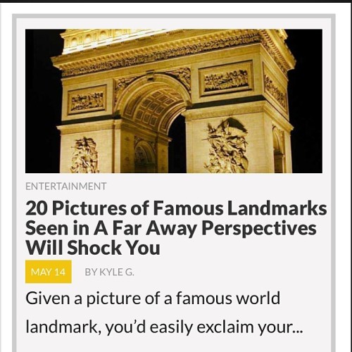 Porn photo Ever wondered how famous landmarks looked