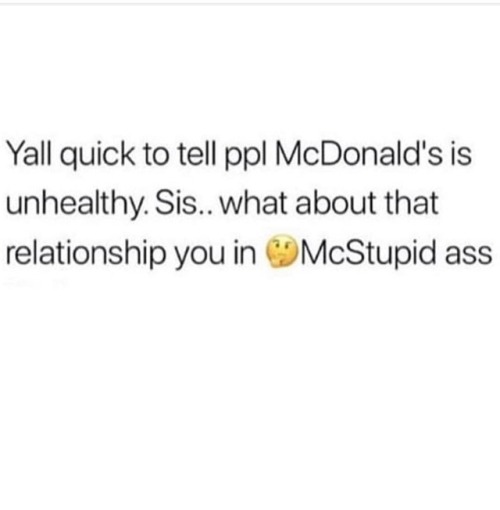 Not McStupid _________________________________________________ #traptherapytheblog #traptherapy #blo