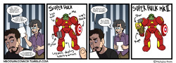 neoduskcomics:  Fandumb #53: Avengers Pre-AssembledUpdates Tuesdays and Thursdays.Click here to find me on deviantArt.