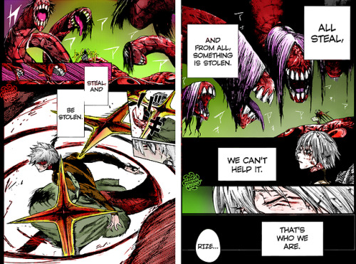 Tokyo Ghoul :re Chapter 177 Coloured