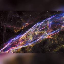 Veil Nebula: Wisps of an Exploded Star #nasa