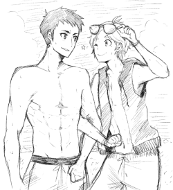 electricprince:  daisuga for hq_69min “beach”