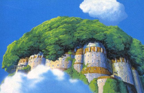 scenograph:Laputa: Castle in the Sky - Roman Album (1986)
