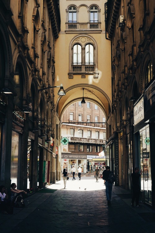 Streets of Milan.