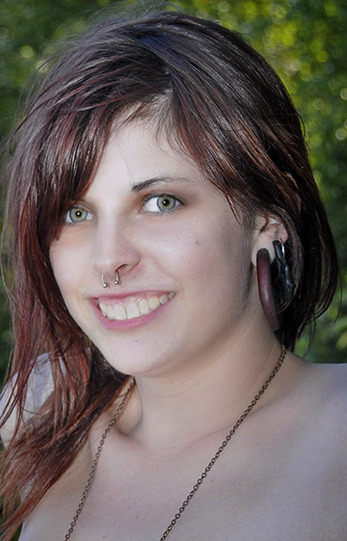 Women's hairy armpits