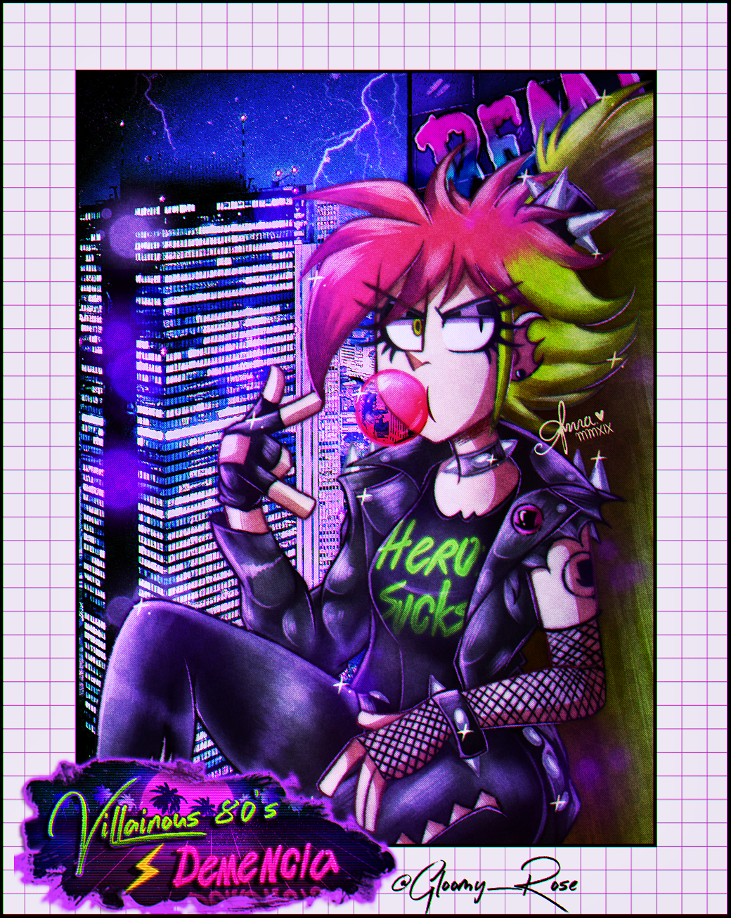 gloomy–rose:  Villainous 80′s! Demencia 