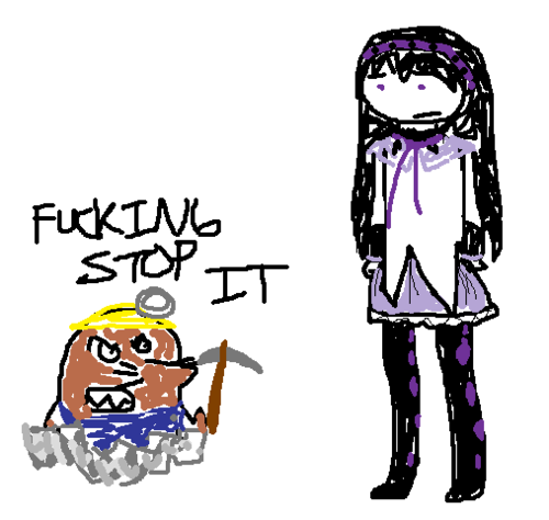 heyitspj:  snady:  imagine the tension between homura and resetti   