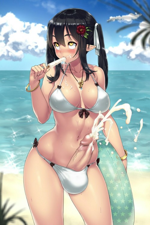 dannyboy09:Bikini Futa, personally my favorite is the girl in the white bikini lol