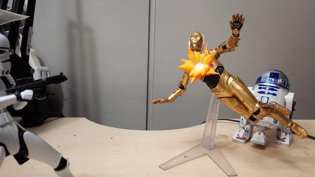 cloperella: lordwanjavi: Star Wars &gt; Katuhisa Yamaguchi  Is this Cyborg Justice? 