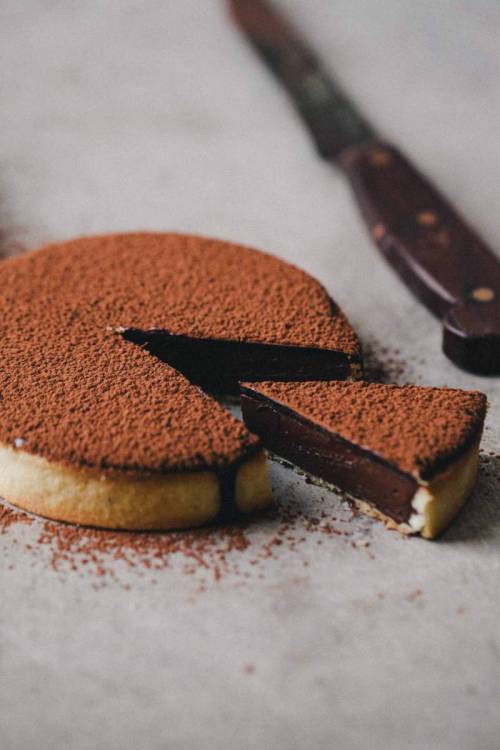 Chocolate Tart with Silky Cacao Glaze and Pistachios | Jernej Kitchen