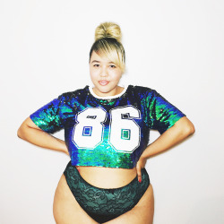 arabellesicardi:  gabifresh:  one step closer to becoming fat beyonce? crop top available here.  My babe!!!! 