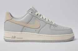 yuai:  Nike Air Force 1; grey + cashmere