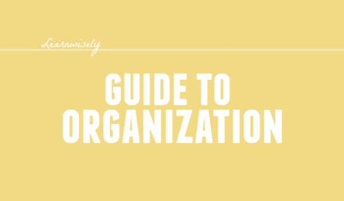 Desk Organization