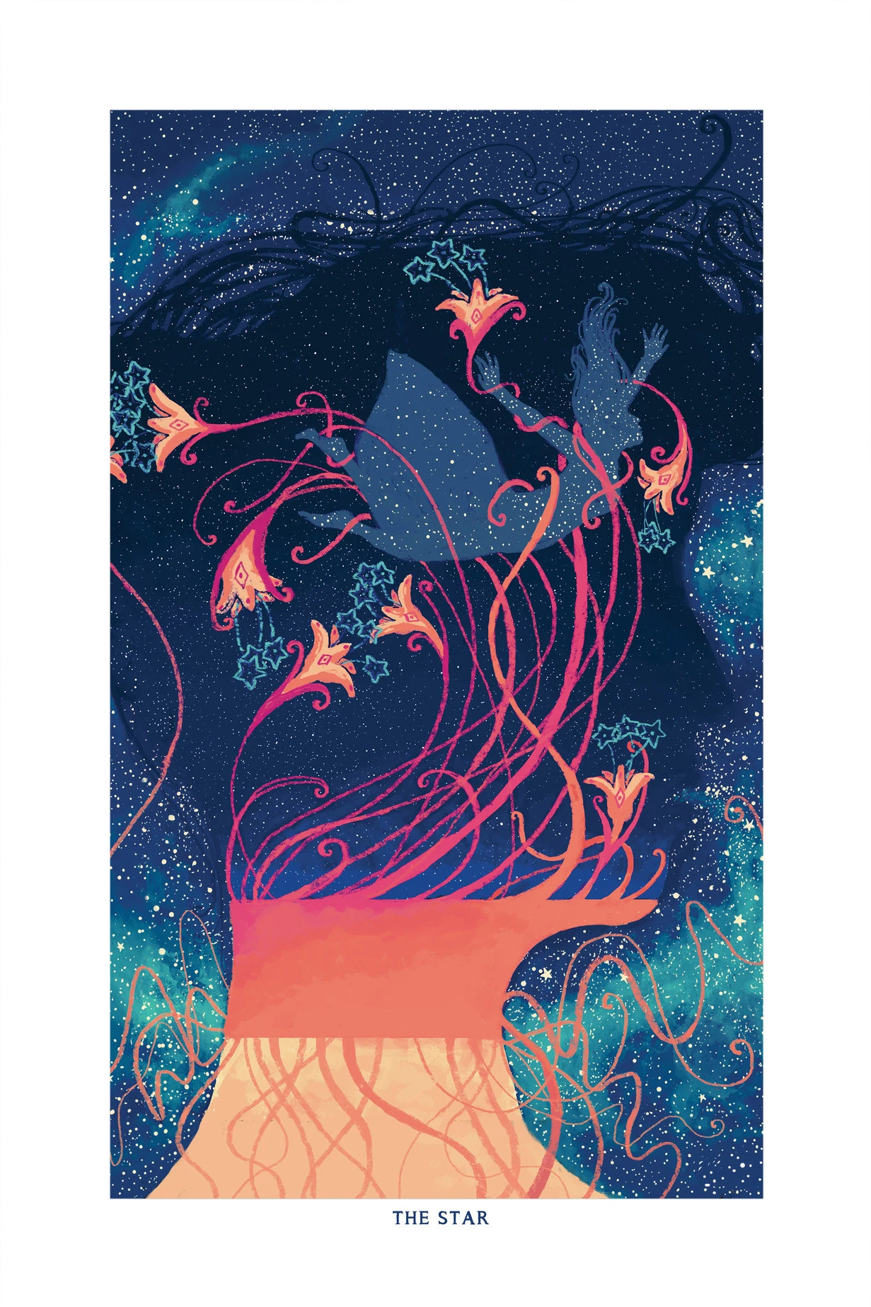 Comparative Tarot — The Star. Art by James R. Eads, from The Prisma...