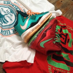 8and9:  Couple shirts to match Lebrons almost