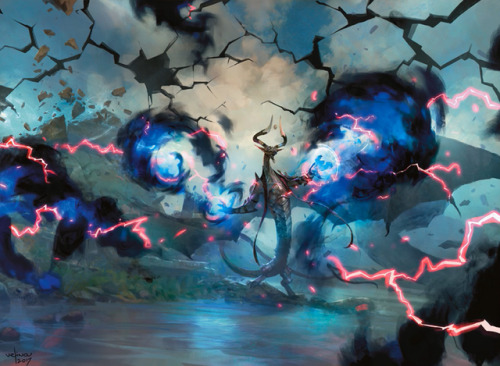 washed-up-wurmcoil:sarpadianempiresvol-viii:They showed off a bunch of Core 2019 art on Weekly MTG!T