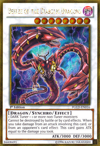 ygoreviews:Beelze of the Diabolic Dragons————————————————1 DARK Tuner + 1 or more non-Tuner monsters