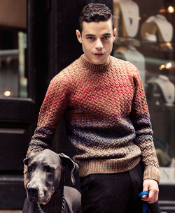 lydia-stilesi:  Rami Malek photographed by Taylor Jewell for Bloomberg 