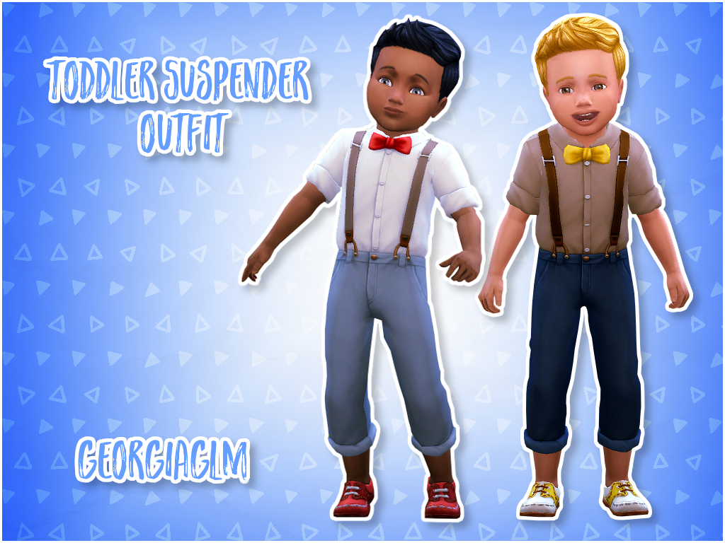 suspender outfits for toddlers