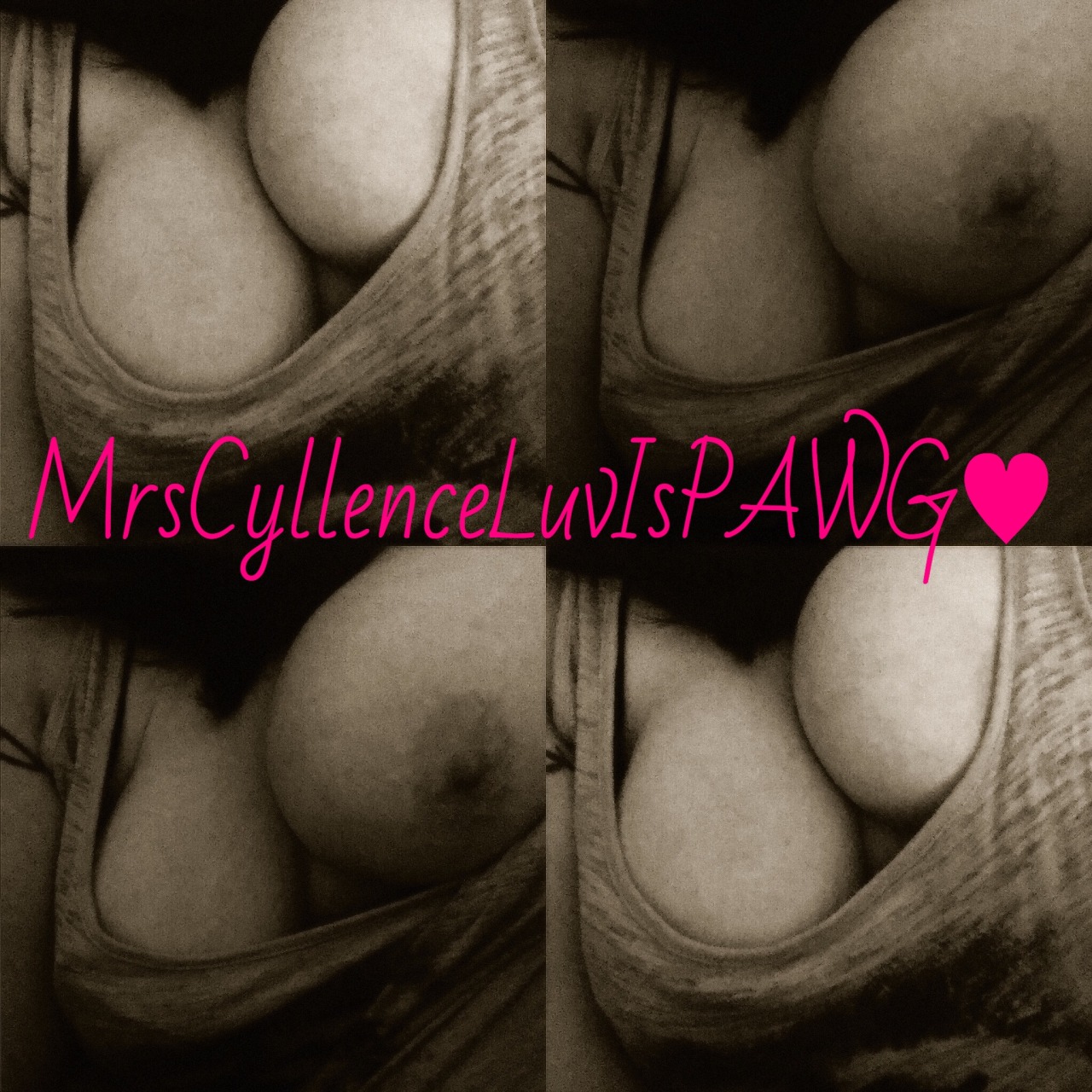 mrscyllenceluvispawg:  Happy Valentines Day from yours truly @mrscyllenceluvispawg