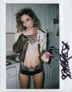 instax by Akin Andwele, model Theresa Manchester,