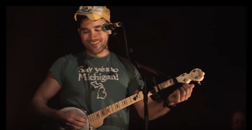 arqueete:  sufjan stevens and this shirt he’s been wearing for 10 years