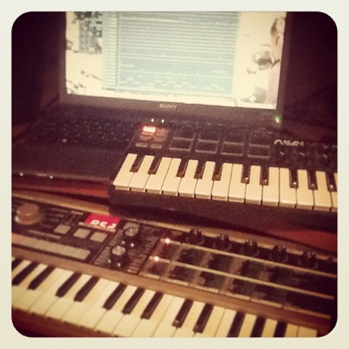 Porn photo #akai #mpk #mini #fl #flstudio #producing