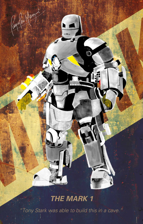 herochan:  Iron Man: Mark I Created by Piuquen Pose Manzoni