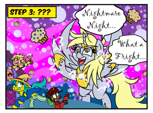 outofworkderpy:Totally Worth It!Happy Nightmare Night / Halloween!Also some ponyfied versions of m