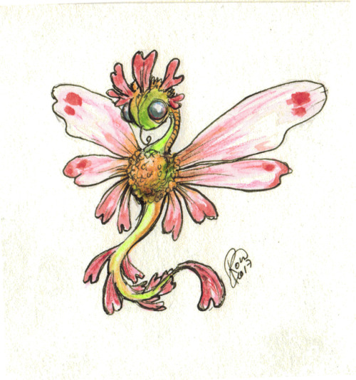 More plant dragonlings - floral dragonlings? Flowerlings? I’m quite enjoying this format; they