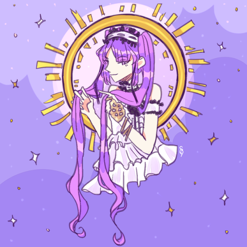 sayvon-goro:A finished Stheno! ♥ I know her stats and battle suck BUT…she’s got a really cute aesthe