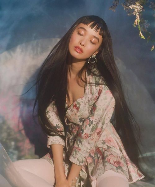 modely-way:Yuka Mannami for Numero Tokyo, shot by Petra Collins.