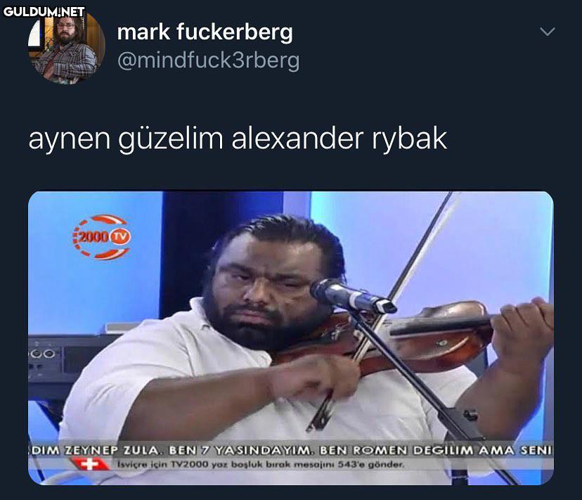 aynen ya ben de onları...